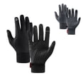 thumbnail image 2 of Royalbelle Sports Winter Cycling Gloves, Touch Screen Function Water Resistant Windproof Warm Anti-Slip Plush-lined Full Finger Gloves, For Running, Biking, Workout, 2 of 8