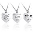 thumbnail image 2 of 6 Pack Urn Necklace for Ashes Heart & Cylinder Cremation Stainless Steel Keepsake Memorial Urn Locket for Ashes Cremation Urn Necklace, 2 of 7