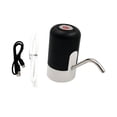 thumbnail image 3 of Tnarru Distributeur d'Eau Automatique Pompe à Eau Électrique Portable pour Hôtel Maison Lampe Led Bouteille d'Eau Potable pour Randonnée Table d'Eau Noir, 3 of 8
