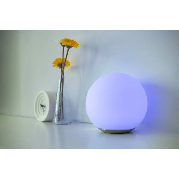 2-Pack LED Smart Mood Light Color Changing Portable Table Lamps with Remote Control