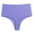 thumbnail image 2 of Womens Underwear 1 piece 70% Nylon and 30% Spandex Soft L Purple Underwear, 2 of 3