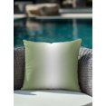 thumbnail image 3 of Outdoor Pillows Waterproof, Green Ombre Throw Pillows with Inserts Included, Modern Abstract Aesthetics Gradient Indoor Outdoor Decorative Lumbar Pillow for Bed/Couch/Patio 18"x18", 1Pcs, 3 of 8