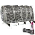 thumbnail image 1 of CUITING 5 Rolls Super Self Adhesive Art & Craft Tape with 2 mm Rhinestones Strips Sticker(Silver), 1 of 6