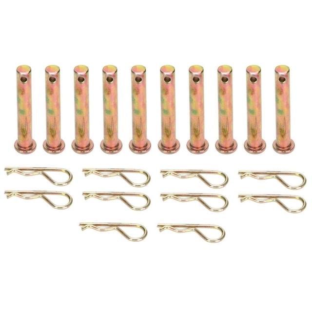R Cotter Pin 10set Farming Machine Air Cool Diesel Engine Accessories 8x50mm R Type Pin Set For 178F 186F