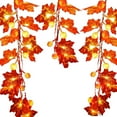 thumbnail image 2 of 8PCS LED Light String Halloween Yard Decoration Lamp Thanksgiving Party Lighting  40 LED  6m  Flash  Pumpkin, 2 of 8