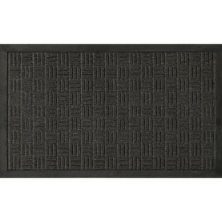 CLIMATEX Indoor/Outdoor Rubber Scraper Mat, 36 in. x 20 ft, Black﻿