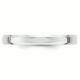 thumbnail image 3 of Primal Gold 10 Karat White Gold 3mm Bevel Edge Comfort Fit Band Size 14, 3 of 6