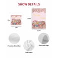 thumbnail image 7 of Light Pink Spring Easter Kitchen Dish Towels for Drying Dishes Set of 2, Bunny Eggs Floral Botanical Waffle Weave Microfiber Hand Tea Bathroom Towels Quick Dry & Absorbent Towel 15.7x23.6, 7 of 7