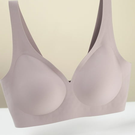 

Women‘s Seamless Push Up Bra Comfort Thin Smooth Back Padded Bra