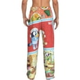 thumbnail image 3 of Saiise Bluey Print Mens Pajama Pants for Men,Mens Lounge Pants,Funny Gifts for Men,Men's Pajama Bottoms, 3 of 7