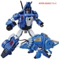thumbnail image 1 of Figuras de acción transFormables 5 en 1 para niños, juguetes de película, Anime Devastator, dinosaurio, modelo de Robot, regalos de cumpleaños, 1 of 4