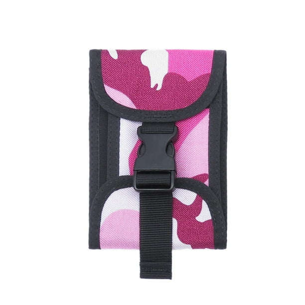 Soidarity Bolsillo de lastre para buceo Bolsillos de contrapeso duraderos ajustables Bolsa de soporte impermeable Buceo Montañismo al aire libre Ropa Deportiva, Zapatos Camuflaje Rosa Soidarity OD030331-09