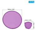 thumbnail image 2 of Uxcell 10" Foldable Flying Disc Folding Pocket Flying Disc Bulk Set Purple 10 Pack, 2 of 7