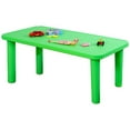 thumbnail image 1 of Costway Kids Portable Plastic Table Learn and Play Activity School Home Furniture Green, 1 of 8