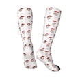 thumbnail image 4 of Fotbe Different Mushrooms print Women's Men's Novelty Crew Socks Cotton Socks Knee High Socks for Walking,Running,Nurses,Pregnancy, 4 of 9