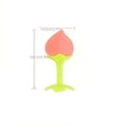 thumbnail image 2 of Newborn Freezer Safe Toddler Chew Toys Silicone Banana Toothbrushes Fruit Teethers Soothe Babies Gums Baby Teether, 2 of 5