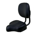 thumbnail image 3 of Asiento de bicicleta con respaldo de repuesto, acolchado de espuma suave, diseño ergonómico, gran tamaño, amortiguador, cómodo cojín para asiento de, 3 of 8