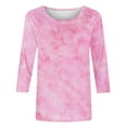thumbnail image 5 of LiMoi Fall Tshirts Shirts for Women 2025 Womens Shirts Fall Trendy Tops for Women 3/4 Sleeve Womens Blouses Fall Work Reorder Items, 5 of 5