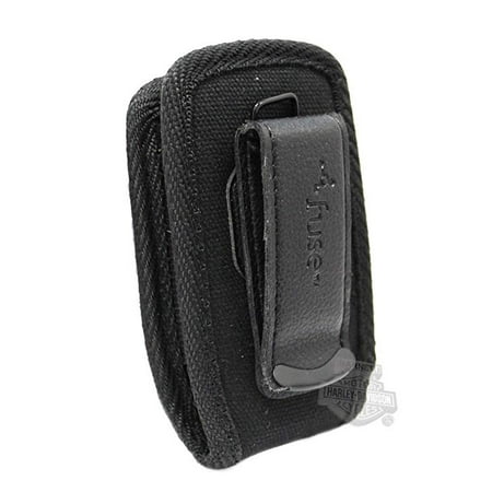 Open top soft Rugged case with flat clip that rotates fits Verizon Alcatel Go Flip V Flip