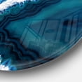 thumbnail image 3 of Blue Brazilian Geode 38 in x 38 in Painting Art Prints, by Designart, 3 of 5