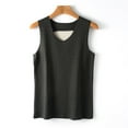 thumbnail image 3 of DHFJKG Thermal Tank Tops Women Underwear Sleeveless Undershirt Camisole Warm Base Layer V Neck Insulated Comfortable Tops, 3 of 3