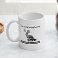 thumbnail image 3 of CafePress - Horny Bunny Jackalope Mug - 11 oz Ceramic Mug - Novelty Coffee Tea Cup, 3 of 3