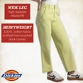 thumbnail image 3 of Dickies Womens Work Pants - Wide Leg Cropped Duck Canvas Work Pants for Women, Size Up for Ideal Fit, 3 of 7