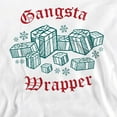 thumbnail image 2 of Gangsta Wrapper This Christmas Unisex Adult Crewneck Sweatshirt, 2 of 5