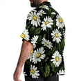 thumbnail image 3 of Daisy Men's Casual Printed Button Down Short Sleeve Beach Shirts, 3 of 6