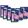 Nivea Caring Lip Balm, Soft Rose with Natural Oils, Winter Essential for Dry Lips.18 Ounce (Pack of 6)