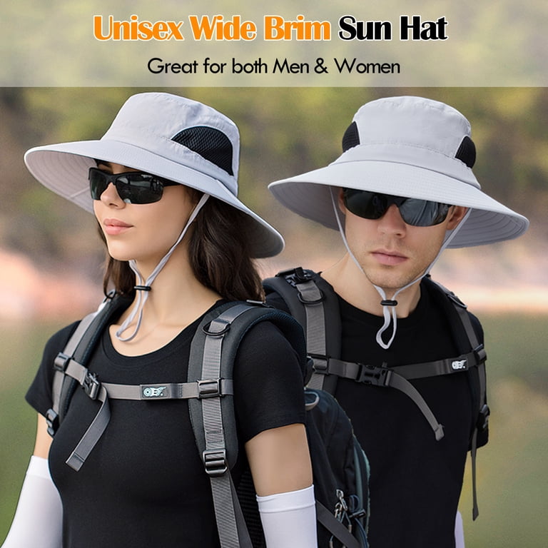 Waterproof Bucket Hat UPF 50+ Sun Protection Packable Lightweight Hiking Travel Amazon.com : Water-Resistant Sun UPF 50+ Bucket Hat  main image 3
