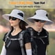 thumbnail image 4 of Sombrero de Cubo Impermeable Sun UPF 50+ para Hombre y Mujeres, Boonie con Ala Empacable con Protección UV de IC ICLOVER para Pesca, Senderismo, Gorra Al Aire Libre - Negro, 4 of 8