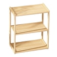thumbnail image 3 of yuksok Wood Storage Rack Counter Spice Rack Decorative Desktop Organizer Holder for Men 3 Layer, 3 of 9