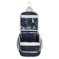 thumbnail image 1 of Neceser grande Unique Bargains colgante Organizador de maquillaje de viaje impermeable Azul oscuro, 1 of 1