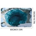 thumbnail image 3 of 3D Optical Illusion Bath Mat, Diatomaceous Earth Bathroom Mat with Non-Slip Rubber Backing, Super Absorbent Quick Dry Floor Mat for Bathroom, Bedroom, Entryway (19.7×31.5in), 3 of 7