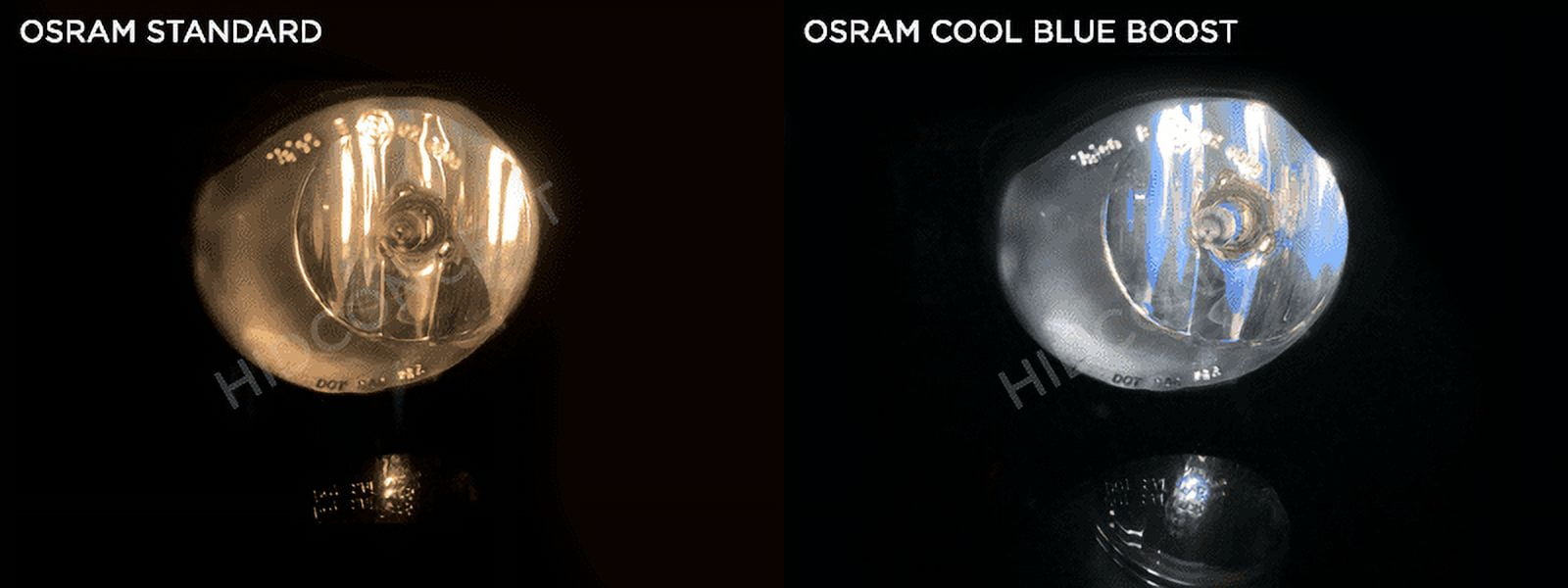 H1 Osram 5000K Cool Blue Boost Halogen Headlight Bulb 62150CBB (Pack of 2)  