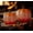 2PCS-Orange L+Orange S, variant on Starry Night Pumpkin, Luminous LED Pumpkin, Sparkling Starry Glass Pumpkin, Autumn Halloween Home Bedroom Bathroom Corridor Lighting Decoration(Orange-L)