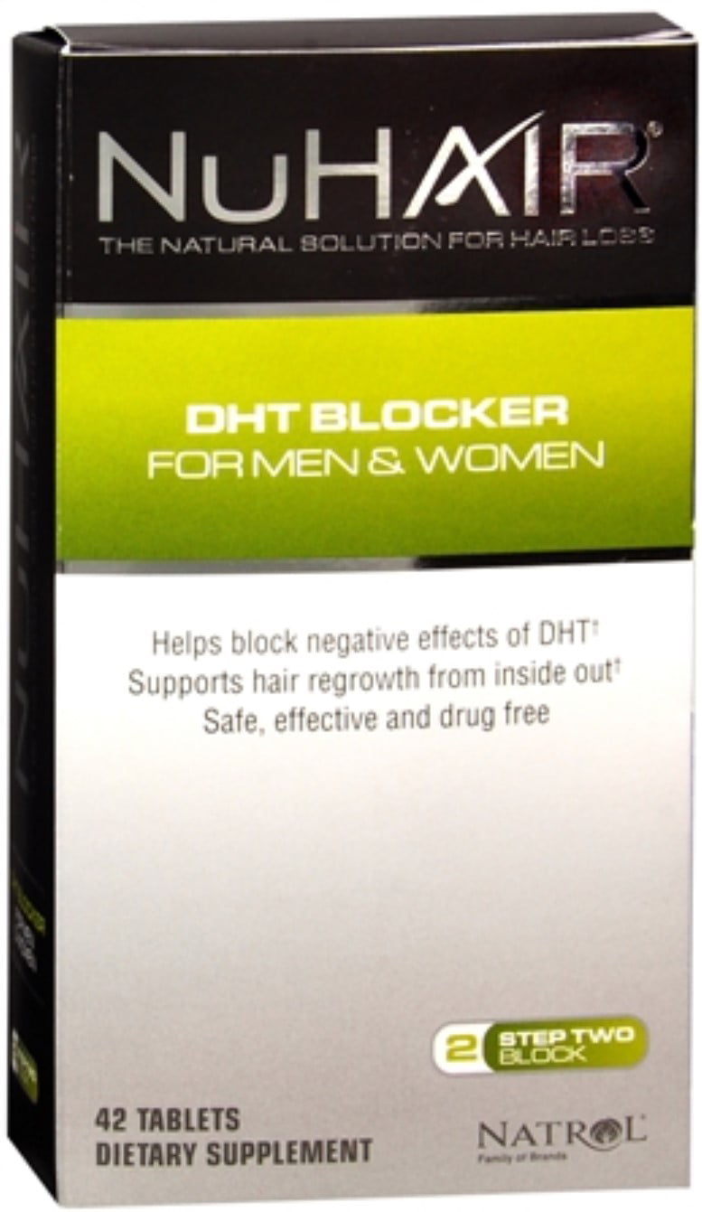 NuHair DHT Blocker Hair Regrowth Tablets 42 Tablets Pack Of 3