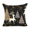 thumbnail image 2 of VerPetridure Merry Christmas Decorative Throw Pillow Covers Cushion Case 18x18 Inch Cotton Linen Christmas Decorations Lumbar Pillow Case for Home Indoor Christmas Decor, 2 of 3