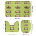 thumbnail image 2 of RV Camping Pattern Print Bathroom Rugs Sets 3 Piece Toilet Lid Cover and Contour Mat Ultra Soft Bath Mat Non-Slip, 2 of 5