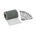 thumbnail image 3 of colaxi Leaf Guard Mesh Gutter Protector Screen Garbage Practical Parts Gutter Downspout Protectors Anti Clogging for Park Grey with Hook, 3 of 10