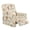 Capybara Floral Beige, variant on Renewold Snowflakes Blue Recliner Couch Cover Breathable Reclining Chair Slipcover 4 Pieces Non-Slip Recliner Sofa Cover Christmas Decor with Pocket and Elastic Bottom for Dogs, Kids