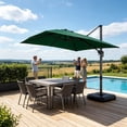 thumbnail image 4 of Parasol Rectangulaire de Remplacement pour Patio avec Protection pour Jardin, Cour, Marché, 4 of 4