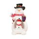thumbnail image 5 of Adorno navideño con luz, bonita figura decorativa para el escritorio de la sala de estar. Muñeco de nieve, 5 of 9