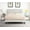 Beige, variant on Full Upholstered Platform Bed Frame with 48" Tall Adjustable Headboard - Button Tufted Suede Bed - Beige - Oliver & Smith - Princeton
