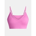 thumbnail image 3 of No Boundaries Seamless Ribbed Triangle Bralette, Sizes XS-XXXL, 3 of 4
