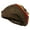 Brown, variant on Big Size Mesh Rasta Deep Shell Beanie - Black XL-3XL