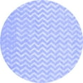 thumbnail image 1 of Ahgly Company Machine Washable Indoor Round Oriental Blue Industrial Area Rugs, 4' Round, 1 of 4
