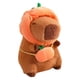 thumbnail image 1 of Peluche de carpincho para decoración del hogar, suave y realista, de dibujos animados calabaza 28cm, 1 of 9