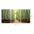 thumbnail image 2 of Chic Home Pine Road 3 Piece Set Wrapped Canvas Wall Art Modern, 2 of 4